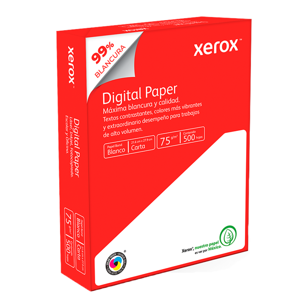 Papel Xerox 3M2000, Tamaño Carta, 5,000 Hojas, Blanco