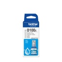 Botella de tinta Brother, Cyan, Alto rendimiento, BTD100C