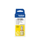 Botella de tinta Brother, Amarillo, Alto rendimiento BTD100Y