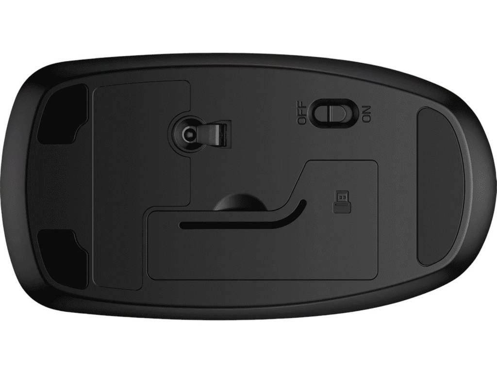 Mouse HP Inalámbrico Compacto 235 Óptico Negro