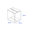 Caja para Empaque Cartón Corrugado, 40x30x40 cm, 23 ECT