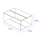 Caja para Empaque Cartón Corrugado, 71x47x30 cm, 23 ECT