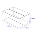 Caja para Empaque Cartón Corrugado, 82x55x36 cm, 23 ECT