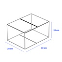 Caja para Empaque Cartón Corrugado, 28x38x20 cm, 23 ECT