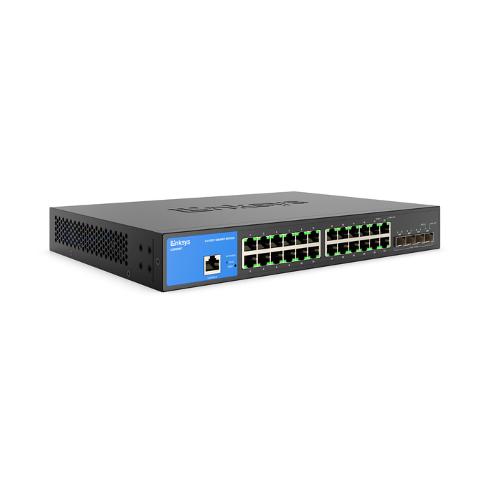 SWITCH 24 PORT MANAGED GIGABIT SWITCH 410G SFP+TAA 