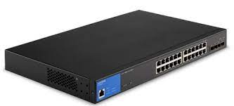 SWITCH 24 PORT MANAGED POE + GE SWITCH 410G SFP+410W TAA 