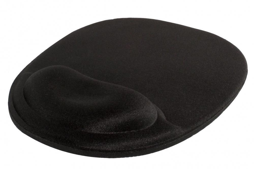 Perfect Choice Mousepad con Descansa Muñecas de Gel, 20x26cm, Grosor 2mm, Negro