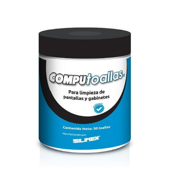 Silimex CompuToallas para Limpieza de Pantallas y Gabinetes, 30 Piezas
