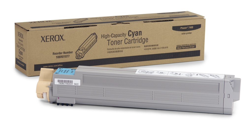 TONER CYAN P/PHASER 7400 R. 18,000ALTA CAPACIDAD 