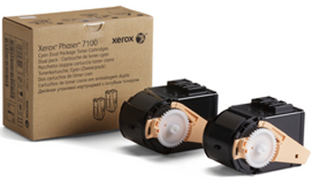 TONER CYAN P/PHASER 7100 9,000 PAGINASPAQUETE DUAL 