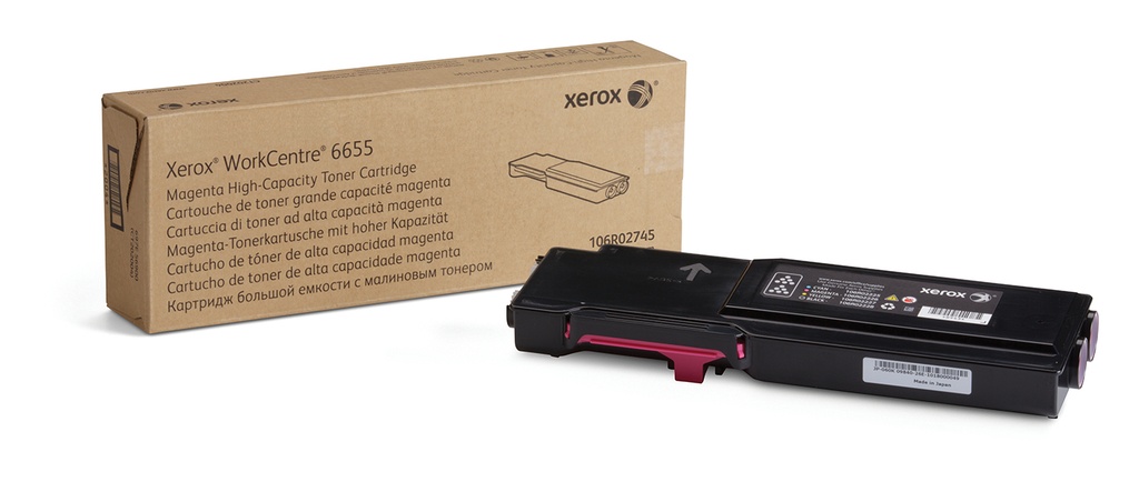 TONER MAGENTA P/WC6655 7,500 PAGINAS ALTA CAPACIDAD 