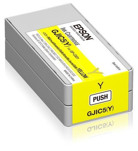 Cartucho Epson GJIC5(Y) Amarillo, 32.5ml