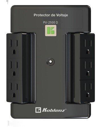 Regulador Koblenz PV-2500 D 2500VA 2000W 6 Contactos(00-5347-00-0)
