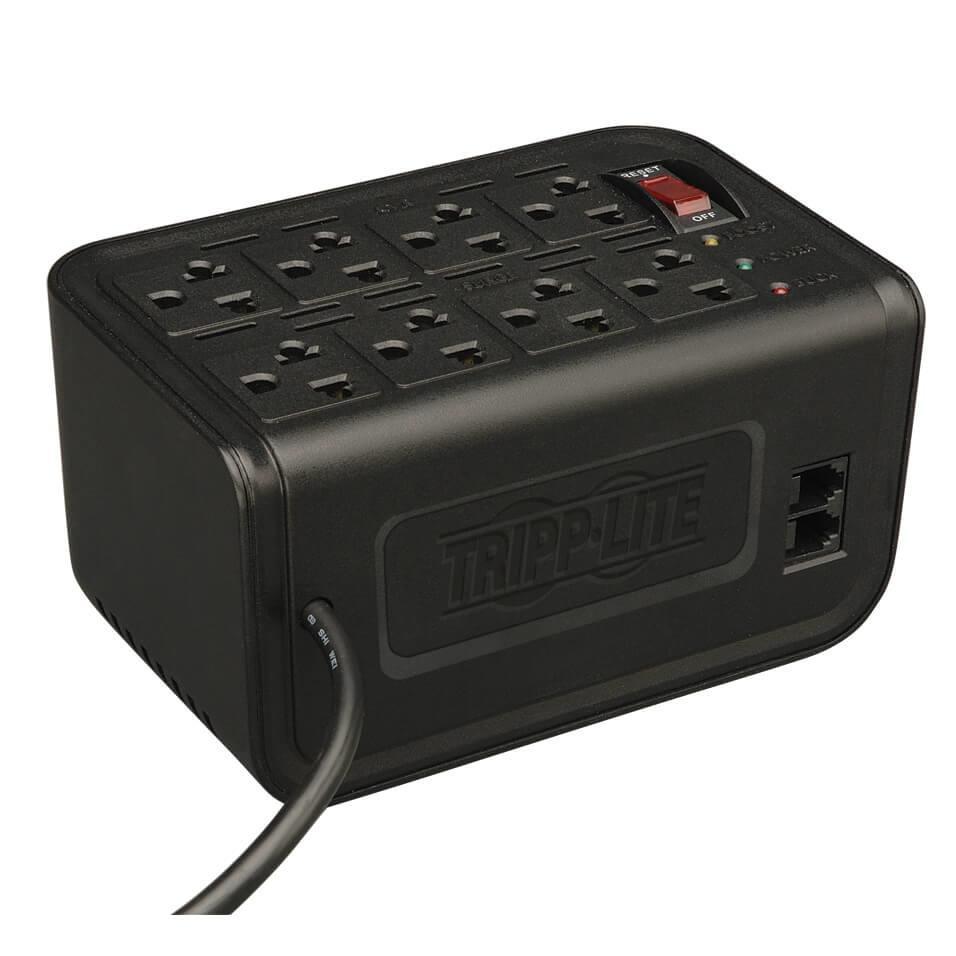 Regulador Tripp Lite VR1208R, NEMA 5–15R, 120V, 60Hz