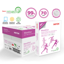 PAPEL BOND BLANCO T/CARTA MARATHON  70G/M2 99% DE BLANCURA CAJA CON 10 PAQUETESDE 500 HOJAS 8.5X11" (216X279MM)
