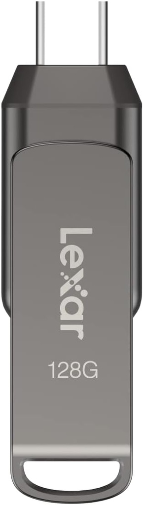 Memoria USB Dual Lexar JumpDrive D400 128GB Tipo C USB 3.1 / LJDD400128G-BNQNU