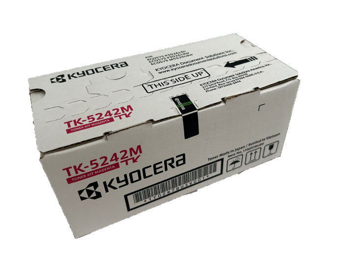 Cartucho De Tóner Kyocera Tk-5242M Magenta 3000 Páginas