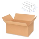 Caja para Empaque Cartón Corrugado, 71x47x30 cm, 23 ECT
