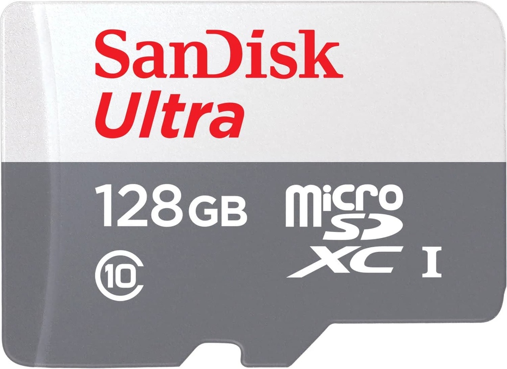Memoria Flash SanDisk Ultra, 128GB MicroSDHC / SDSQUNR-128G-GN3MA