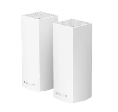 Router Linksys con Sistema de Red Wi-Fi en Malla Tri-Banda Velop AC4400, 867 Mbit/s, 2.4/5GHz, 2x RJ