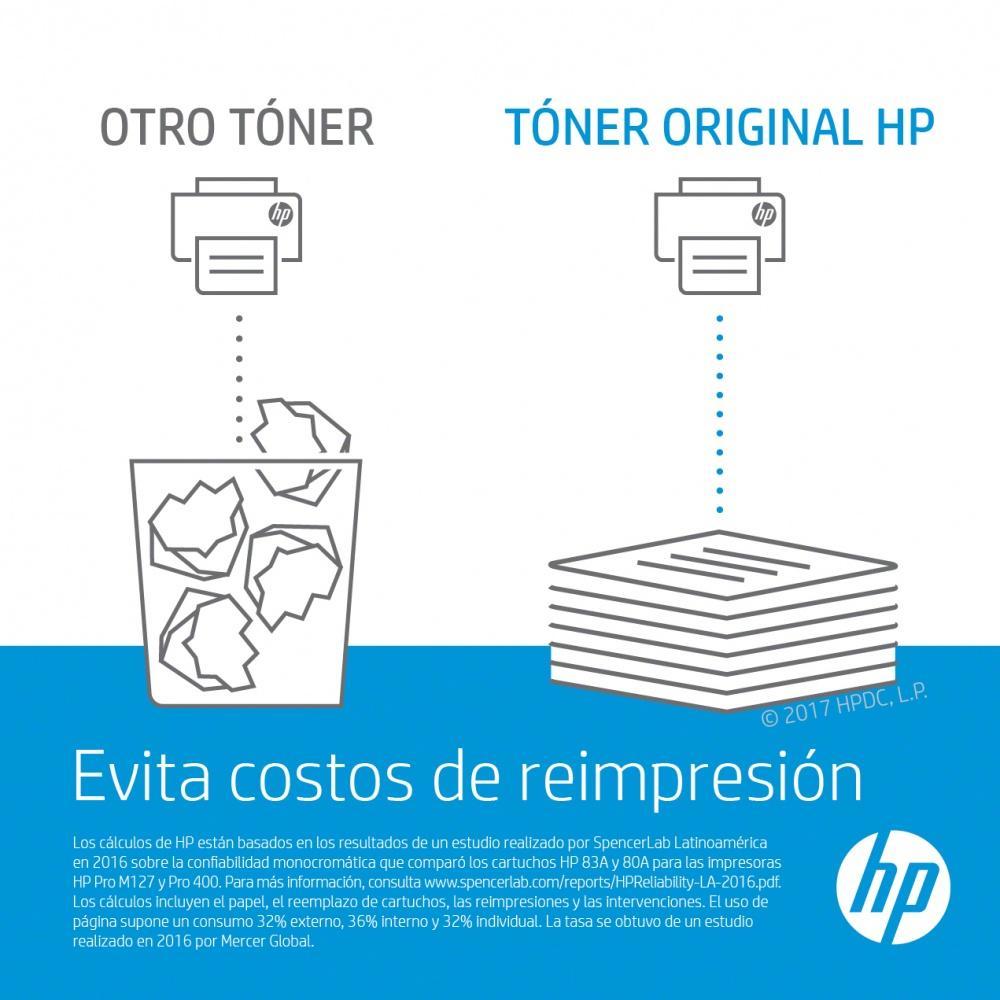 Tóner HP 124A Negro, 2500 Páginas