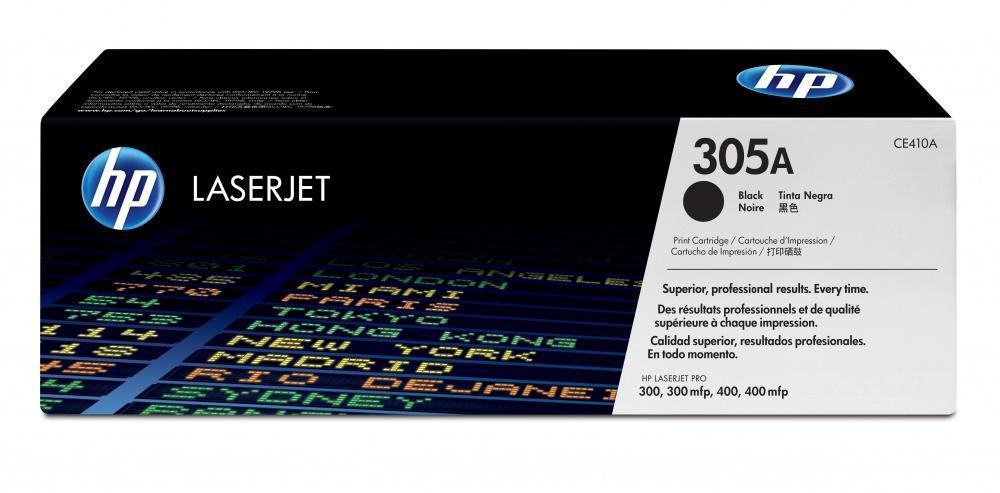 Tóner HP 305A Negro, 2200 Páginas