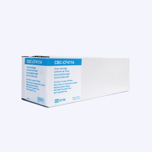 [D_CF411A] TONER CYAN 410A P/LASERJET  