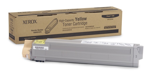 [106R01079] TONER AMARILLO P/PHASER 7400 R. 18,000ALTA CAPACIDAD 