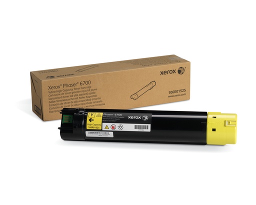 [106R01525] TONER AMARILLO P/PHASER 6700 12,000 PAGINAS ALTO RENDIMIENTO 