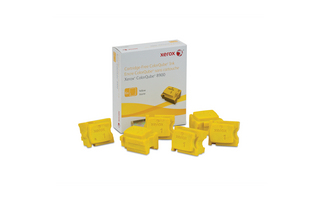 [108R01024] TINTA SOLIDA AMARILLA P/ COLORQUBE 890016,900 PAGINAS (6 BARRAS)TINTAS