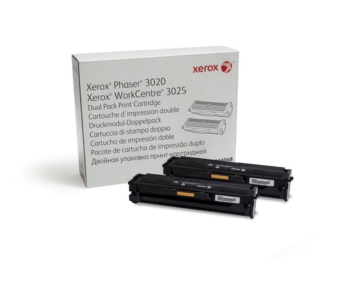 [106R03048] TONER NEGRO P/PHASER 3020/WC3025 3,000PAGINAS DOBLE CAPACIDAD (106R03048)