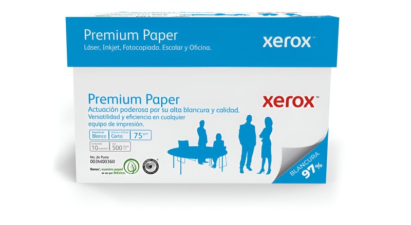 [3M00360 CAJA] PAPEL BOND BLANCO T/CARTA PREMIUN 75G/M2 97% DE BLANCURA CAJA CON 10 PAQUETESDE 500 HOJAS