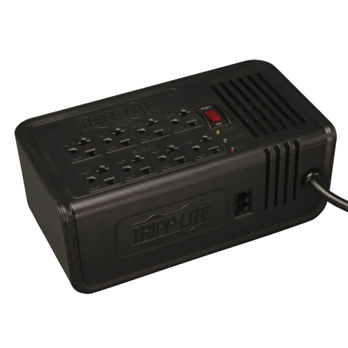 [VR2008R] Tripp Lite VR2008R Regulador de Voltaje de 1000 Watts - Regulación Automática de Voltaje con Supresión de Sobretensiones de Corriente