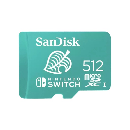 [SDSQXAO-512G-GNCZN] MEMORIA MICRO SD SANDISK NINTENDO 512GB / SDSQXAO-512G-GNCZN