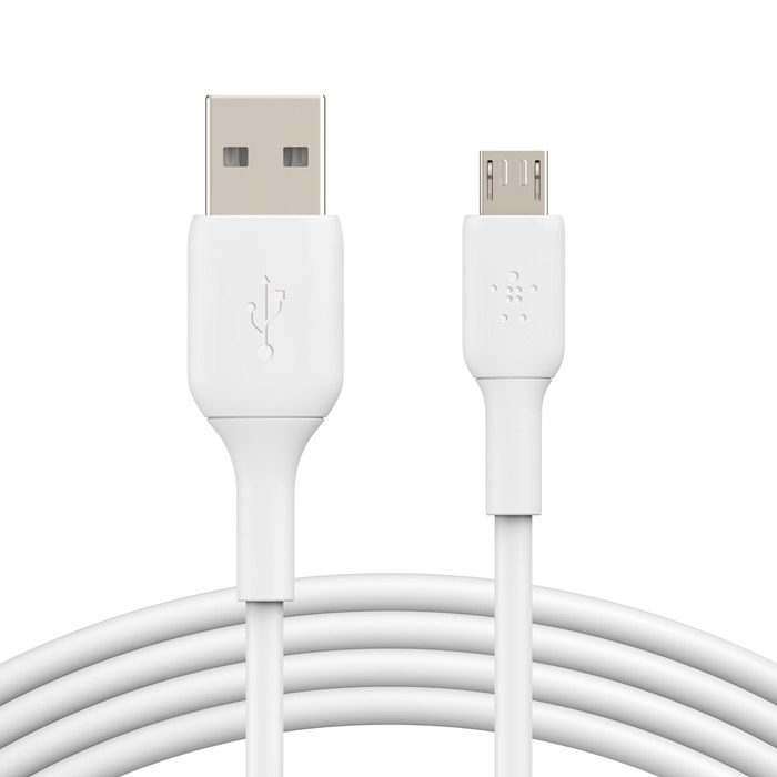 [CAB005BT1MWH] Cable Micro USB A USB Belkin BoostCharge Blanco / 1m / CAB005BT1MWH