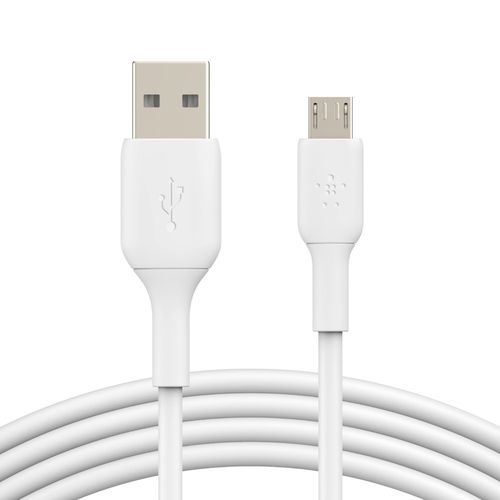 [CAB005BT1MWH] Cable Micro USB A USB Belkin BoostCharge Blanco / 1m / CAB005BT1MWH