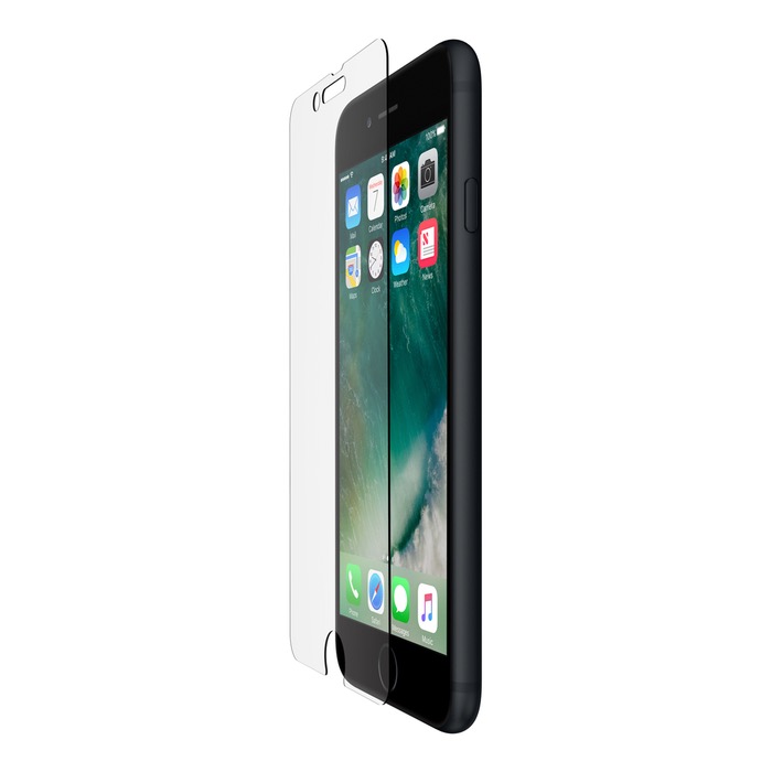 [F8W804ZZ-AM] Belkin Protector Cristal Templado iPhone SE / 8 / 7