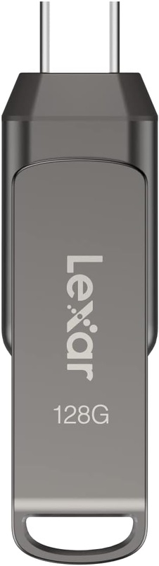 [LJDD400128G-BNQNU] MEMORIA  USB DUAL JUMPDRIVE LEXAR D400 3.1 128G TIPO C Y TIPO A / LJDD400128G-BNQNU
