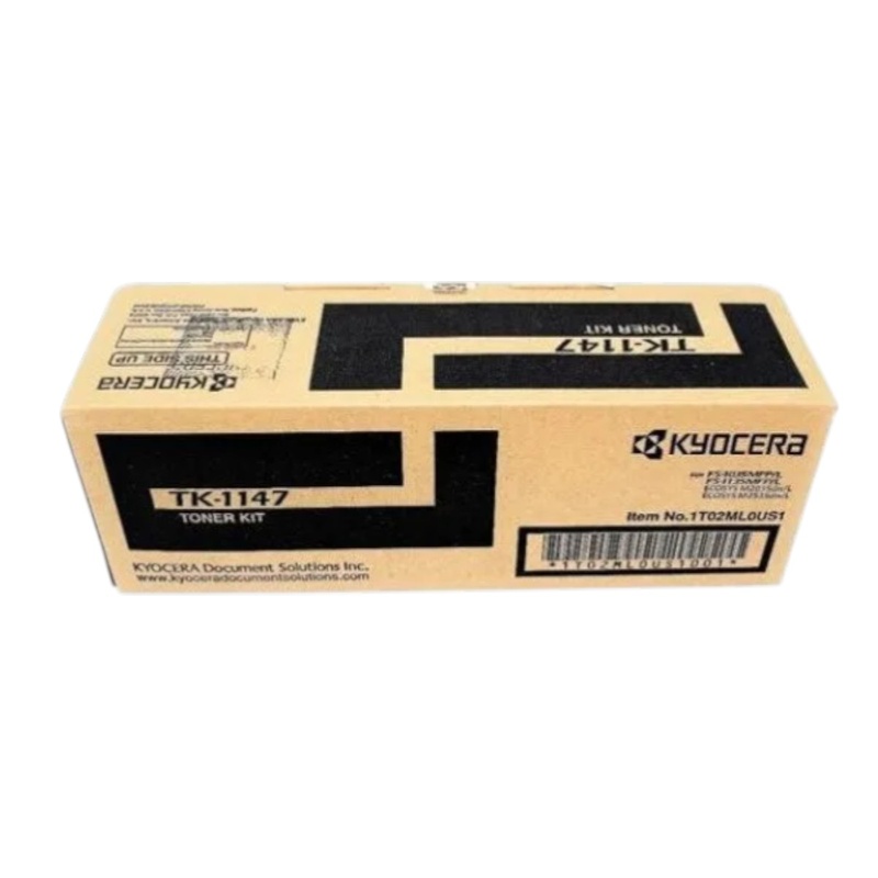[1T02ML0US1] Cartucho De Tóner Kyocera TK-1147A Color Negro 7200 Páginas