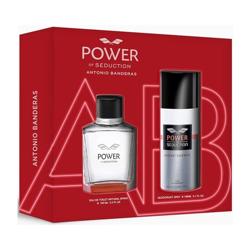 [65180227] Antonio Banderas Set 2Pzs Power Of Seduction 100 ml Spray