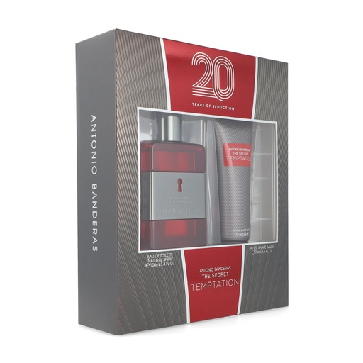 [65133575] Antonio Banderas Set 2 pzs Secret Temptation Men 20Y 100 ml