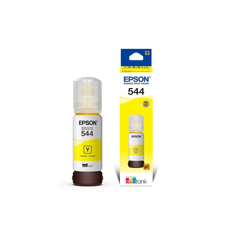 [T544420-AL] Tanque de Tinta Epson T544 Amarillo, 65ml (T544420-AL)