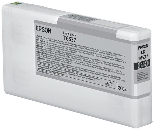 [T653700] Cartucho Epson UltraChrome HDR Negro Claro 200ml