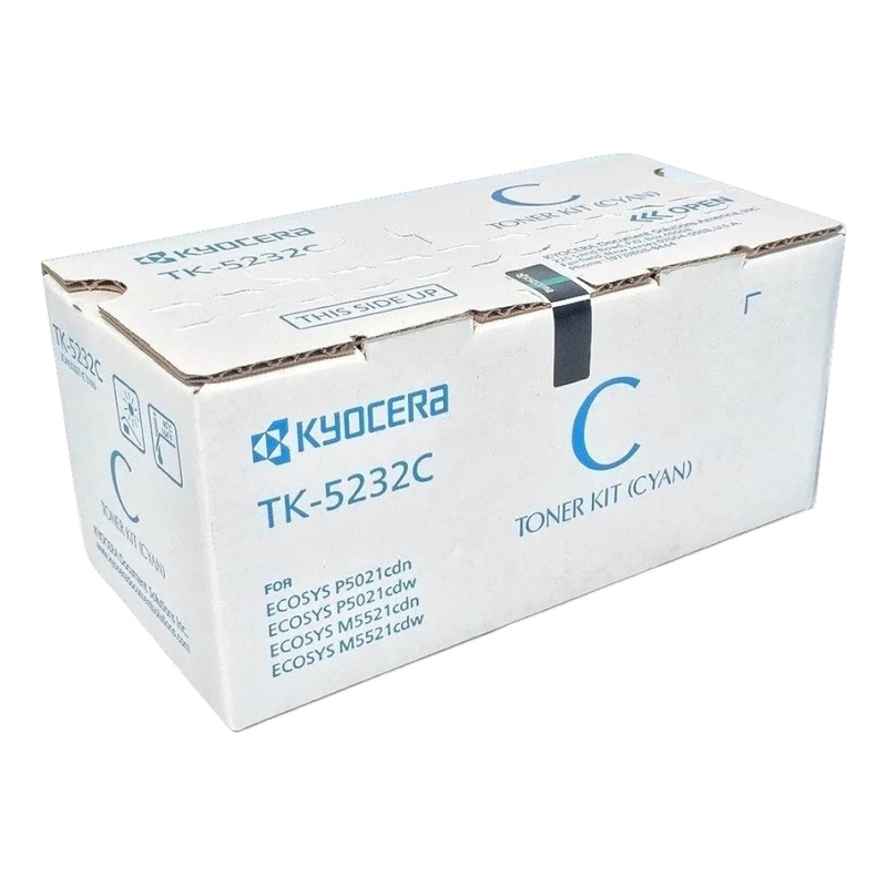 [1T02R9CUSV] Cartucho De Tóner Kyocera TK-5223C Color Cyan 2200 Páginas