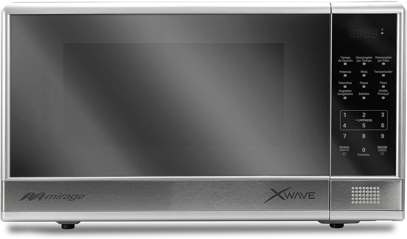 [MWD031E] Horno de Microondas Mirage XWave MWD031E plata 1.1 ft³ 1000w