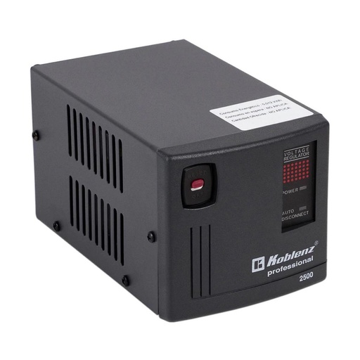[00-1560-2] Regulador Profesional Koblenz 134j 2000w 6 Contactos(00-1560-2)