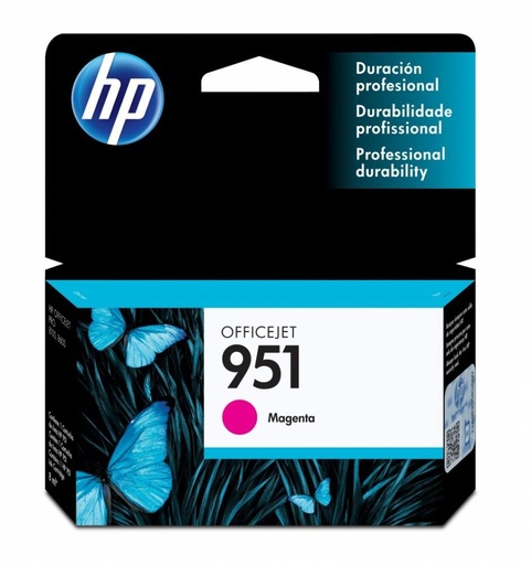 [CN051AL] Cartucho HP 951 Magenta, 1000 Páginas