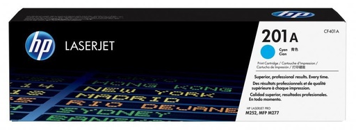 [CF401A] Tóner HP 201A Cyan, 1400 Páginas