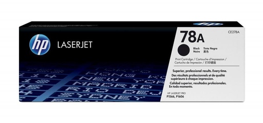 [CE278A] Tóner HP 78A Negro, 2100 Páginas