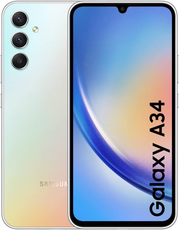 [GA34SGAPLA128A346] GALAXY A34 SGA PLATA 128 A346
